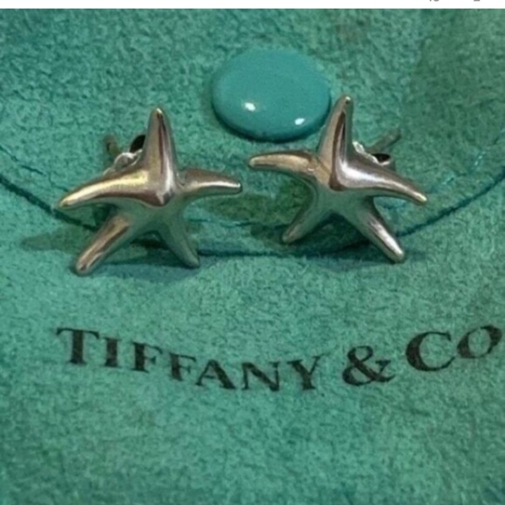 Tiffany & Co. Silver Starfish Earrings